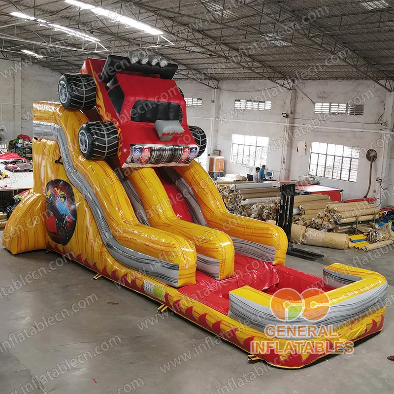 GWS-419 Monster Truck Water slide