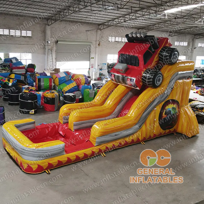 GWS-419 Monster Truck Water slide