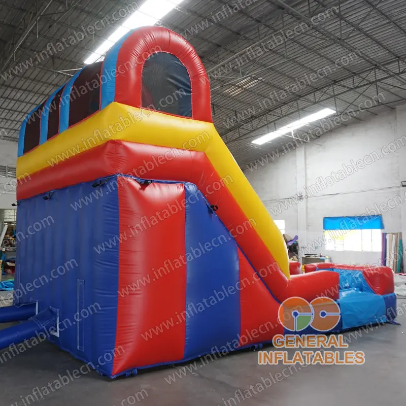 GWS-426 Primary color Dual lane water slide