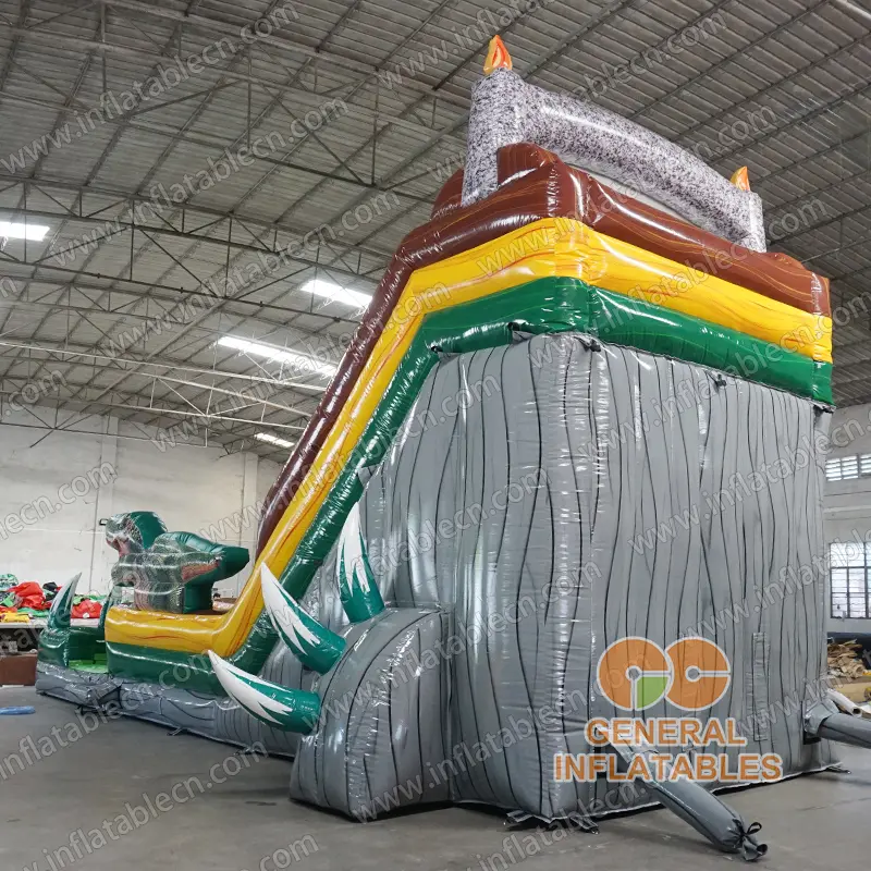 GWS-431 Dinosaur water slide dual lane