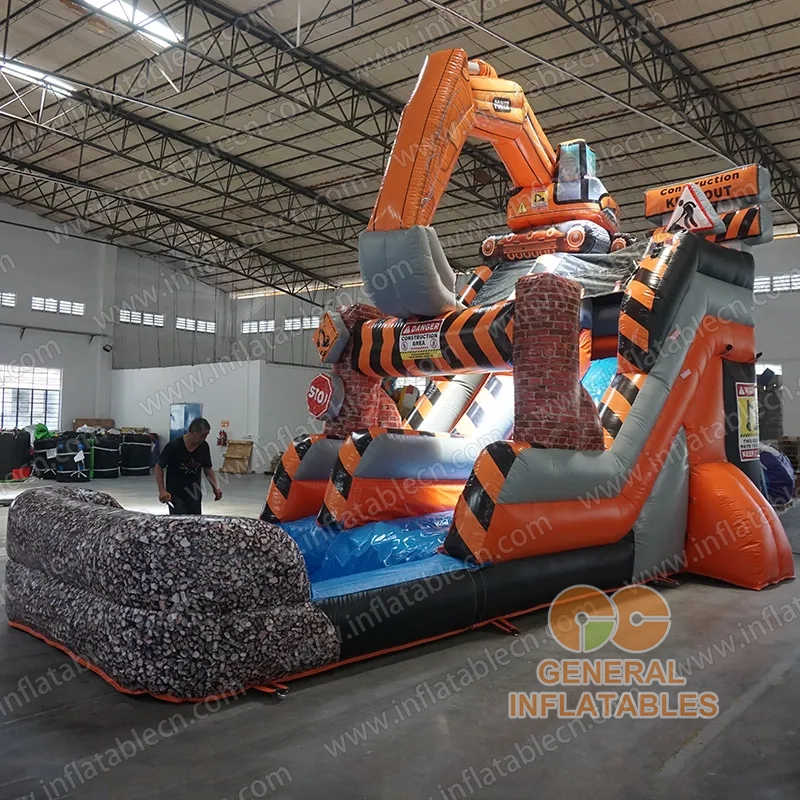 GWS-440 Excavator Water Slide