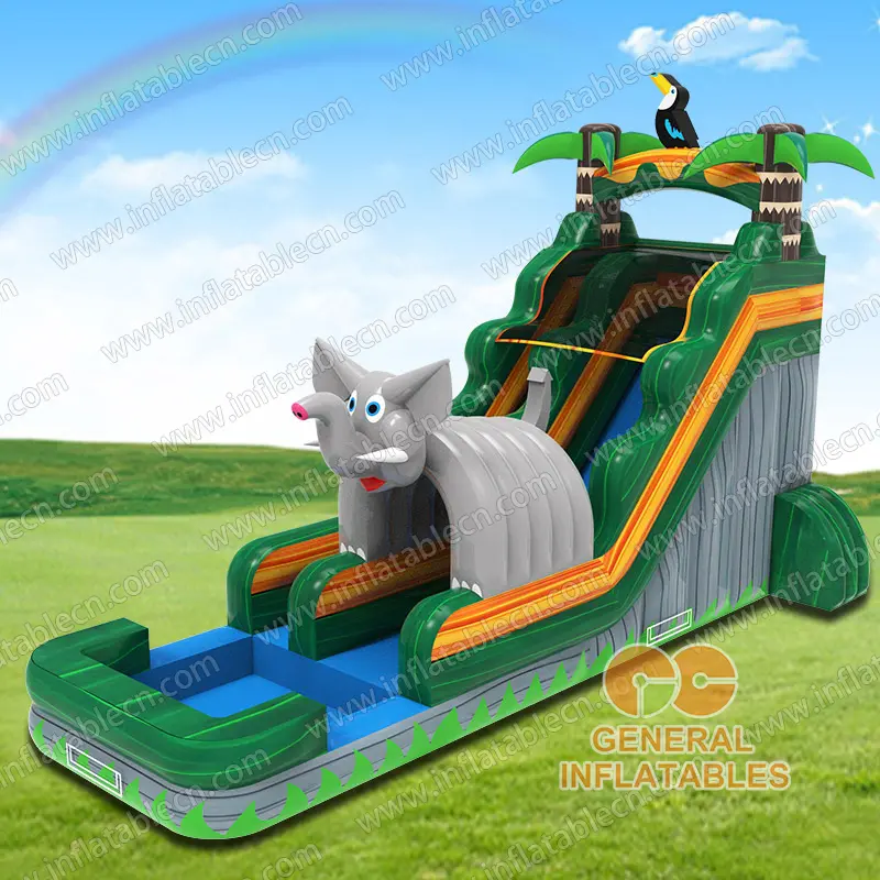 GWS-447 Elephant Water Slide