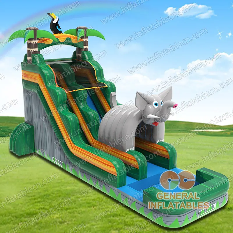 GWS-447 Elephant Water Slide