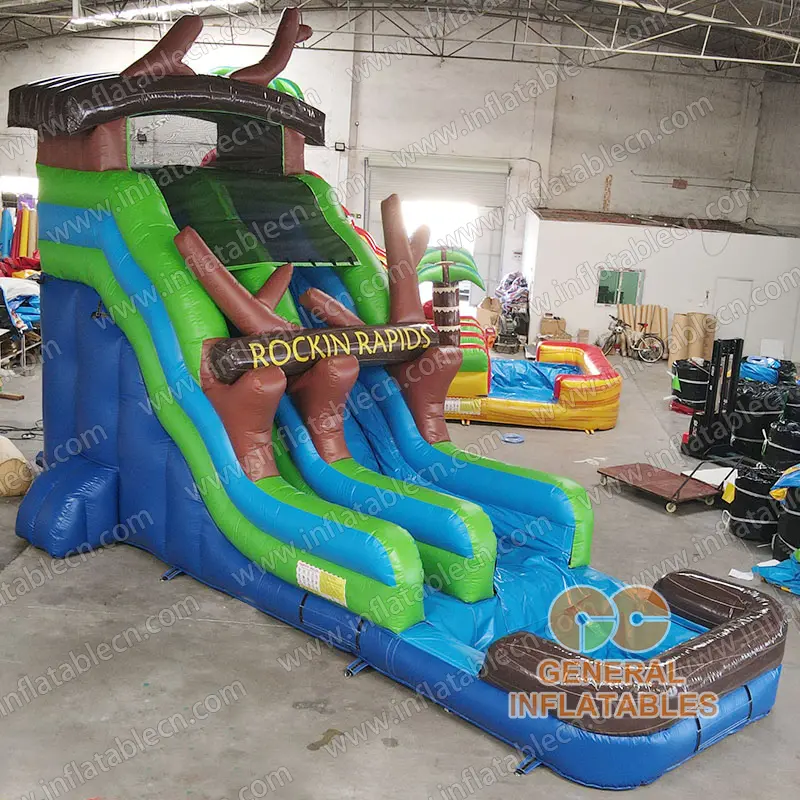 GWS-450 Toboggan aquatique Rockin rapids