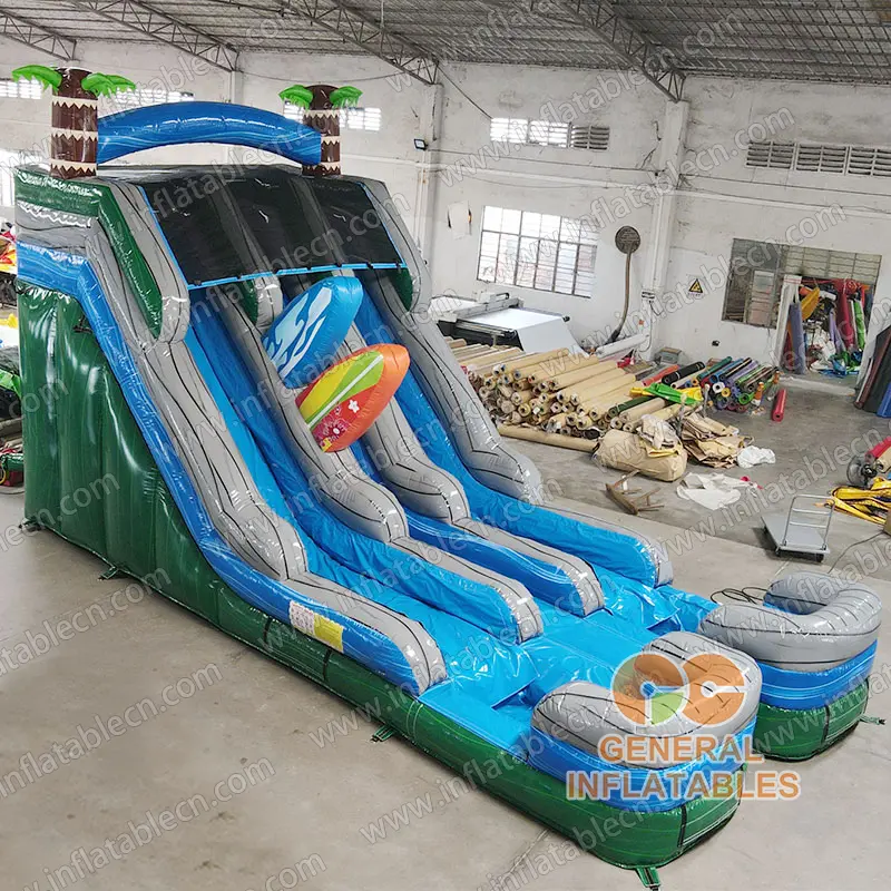 GWS-451 Surf water slide dual lanes