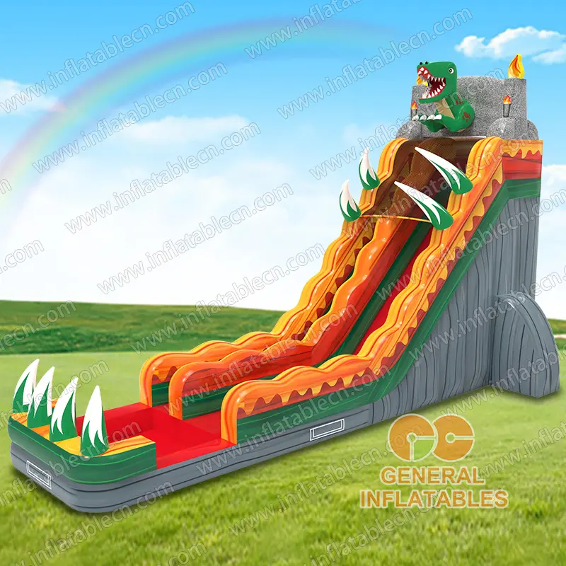  Dinosaur water slide