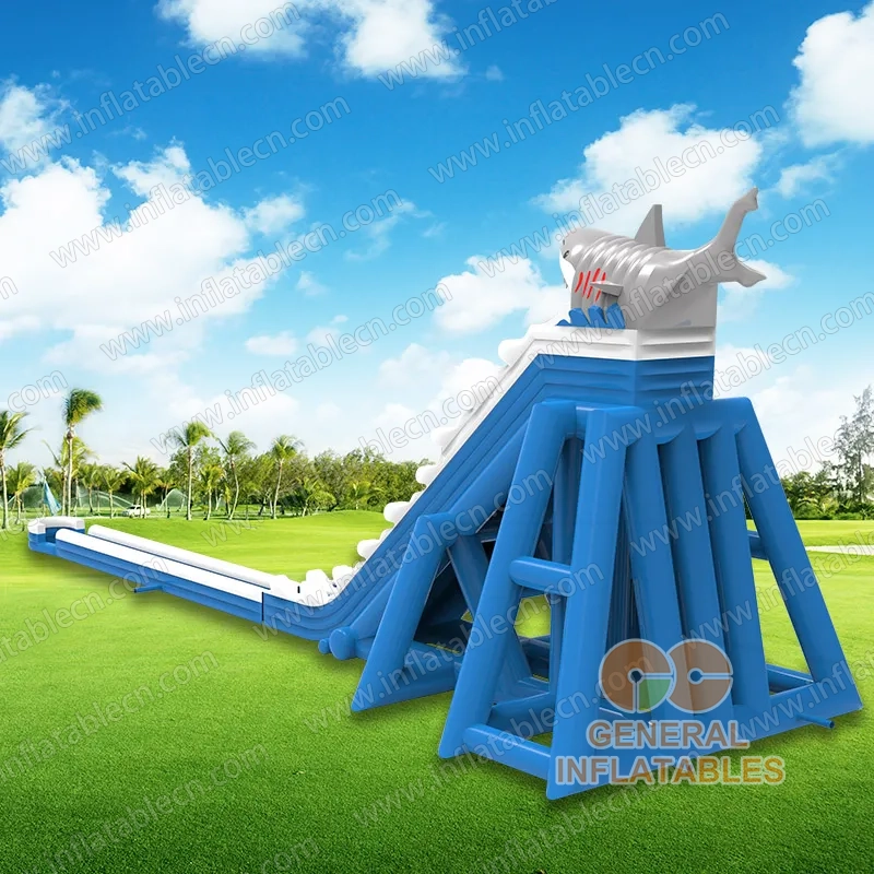 GWS-466 Giant Shark hippo water slide
