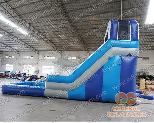 GWS-046 Toboggan aquatique double dauphin