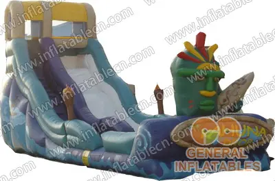 GWS-047 Tobogán de Agua Tribu Inflable