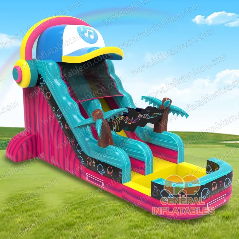 GWS-477 Toboggan aquatique rythme musical