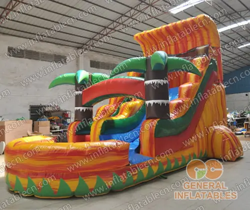 GWS-005 Water slide with pool