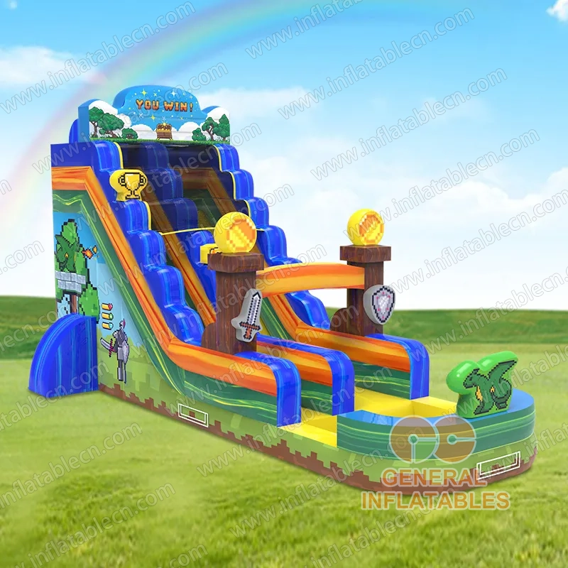GWS-502 Pixel-Spiel-Wasserrutsche