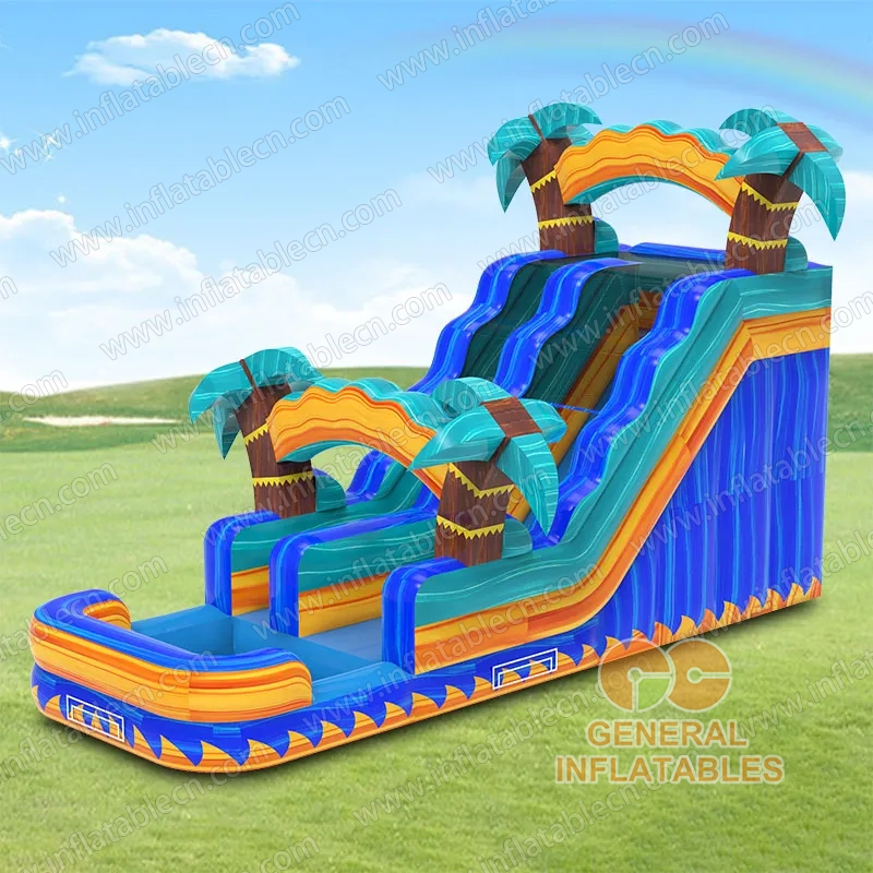GWS-503 Scivolo acquatico con palme