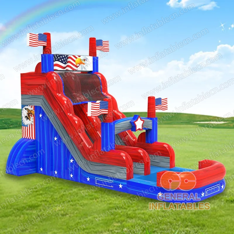 GWS-505 Stars-and-Stripes-Wasserrutsche
