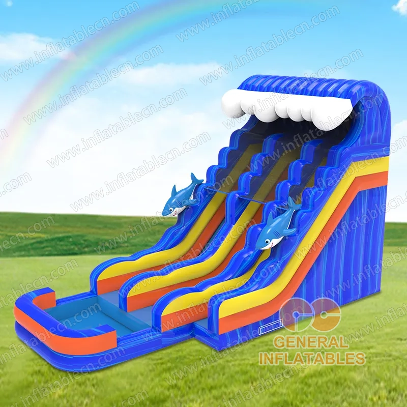 GWS-510 Shark Wave Water Slide