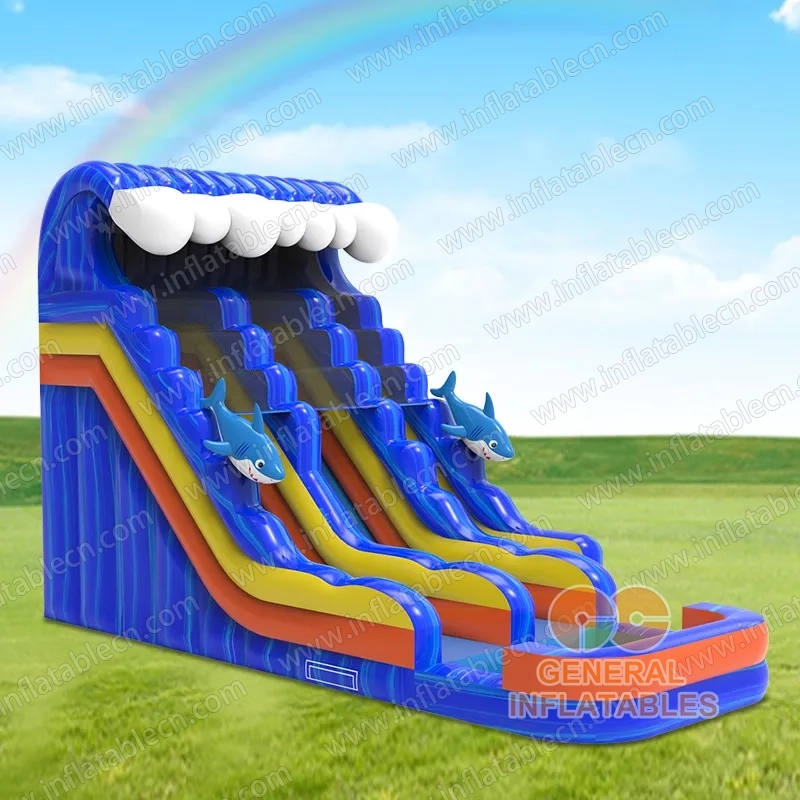 GWS-510 Toboggan Aquatique Vague de Requin