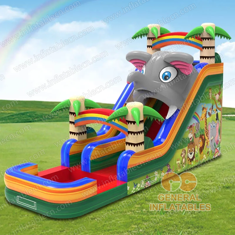 GWS-511 Jungle inflatable water slide