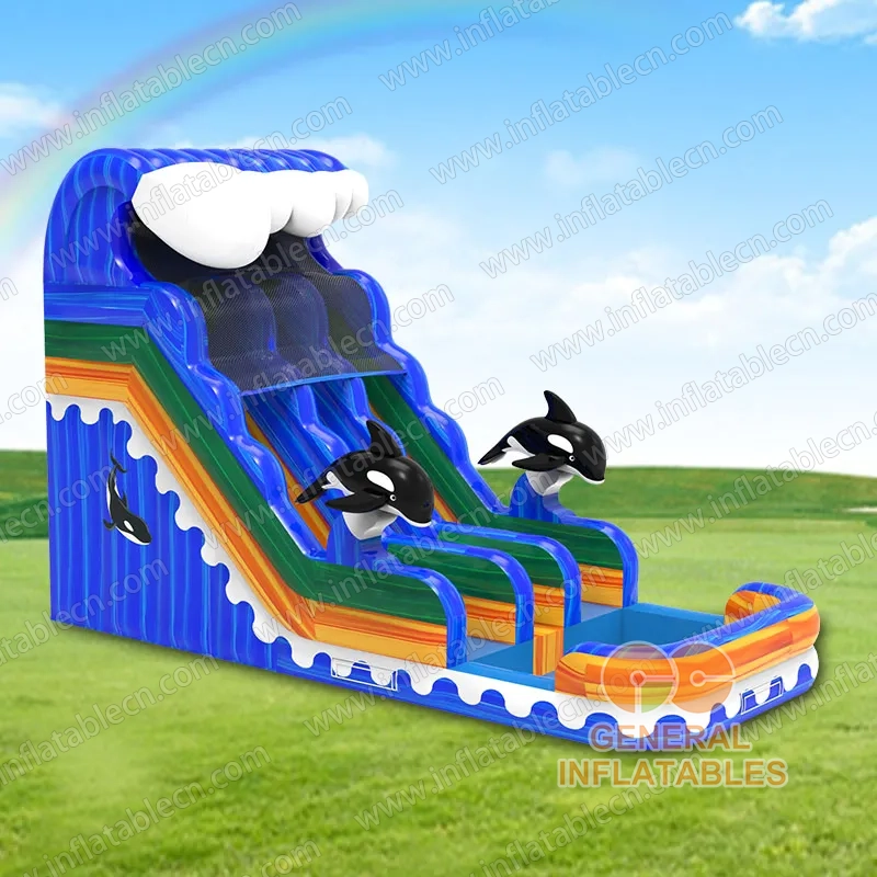 GWS-520 Whale Water Slide
