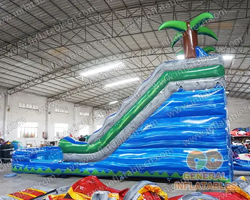 GWS-063 Blue marble water slide