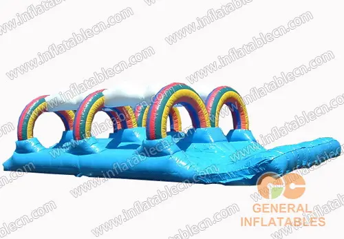 GWS-065 Inflatable Rainbow N Dip Slide