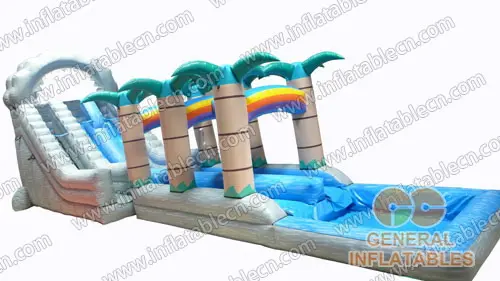  Tobogán inflable de agua