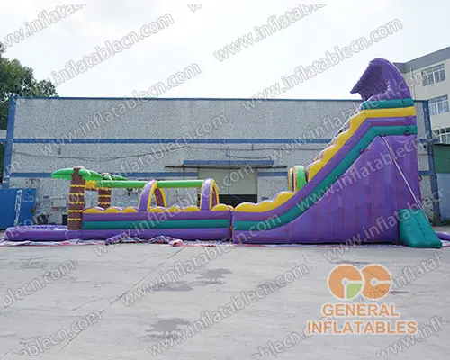 GWS-007 Purple giant water slide