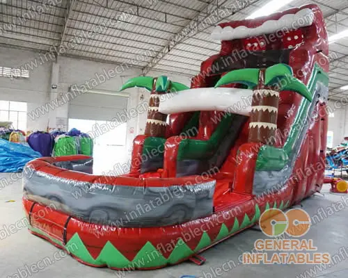 GWS-083 Red marble water slide