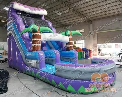 GWS-084 Purple marble water slide