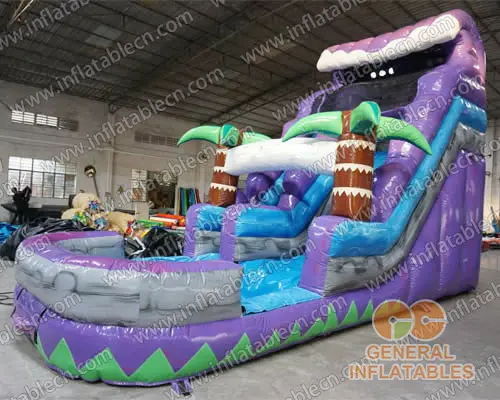 GWS-084 Purple marble water slide