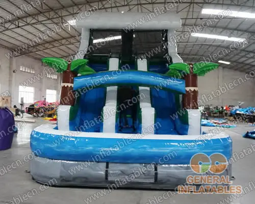 GWS-087 Grey marble wave water slide