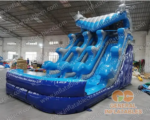 GWS-089 Dolphin wave water slide