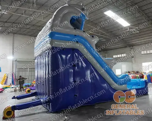 GWS-089 Dolphin wave water slide