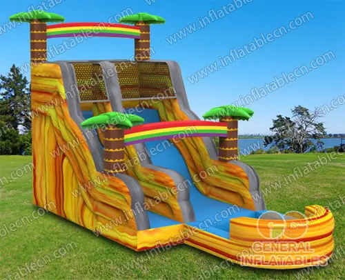  Toboggan aquatique forêt tropicale