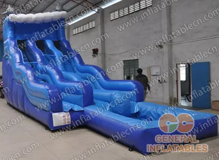 GWS-092 Wave double lane water slide