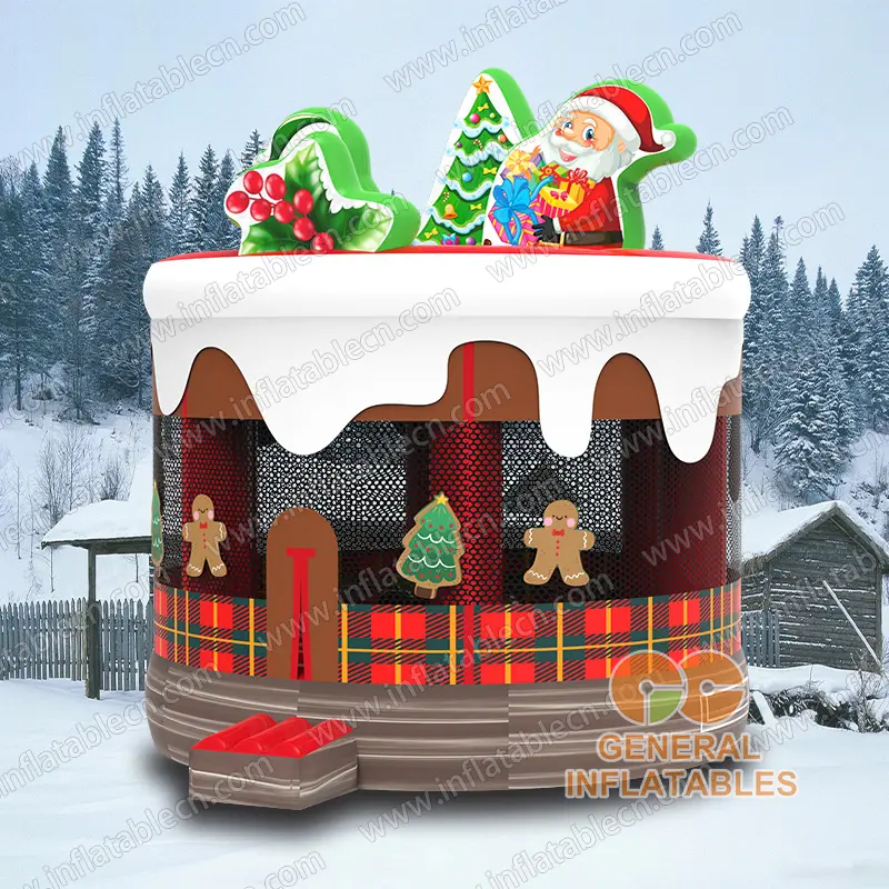 GX-063 Tappeto elastico torta di Natale