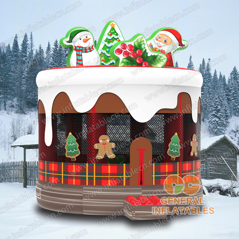 GX-063 Tappeto elastico torta di Natale