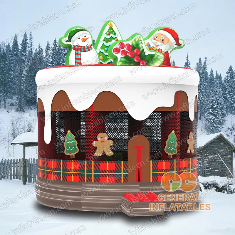 GX-063 Tappeto elastico torta di Natale