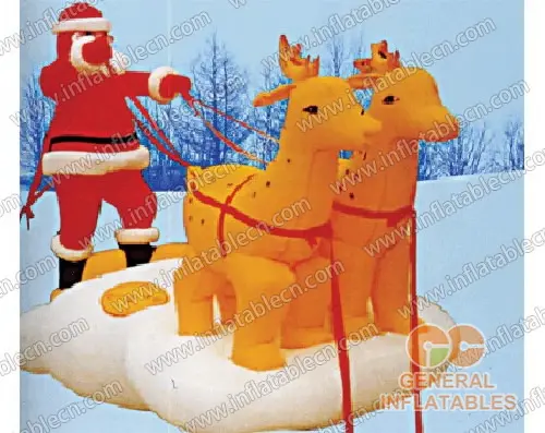 GX-020 inflatable santa claus