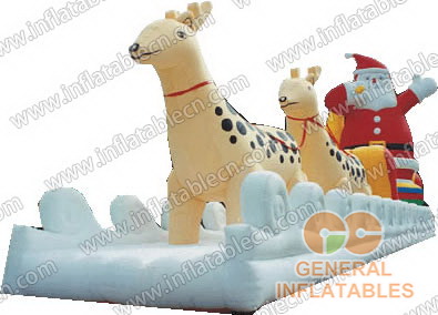 GX-8 Inflatable Reindeer Sled
